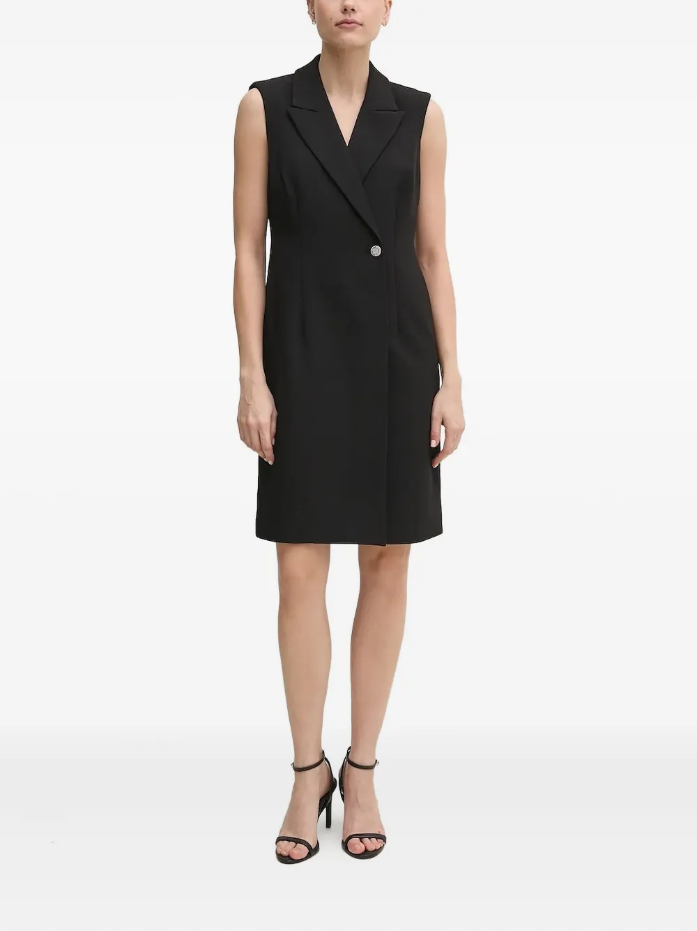 DKNY sleeveless mini dress Zwart