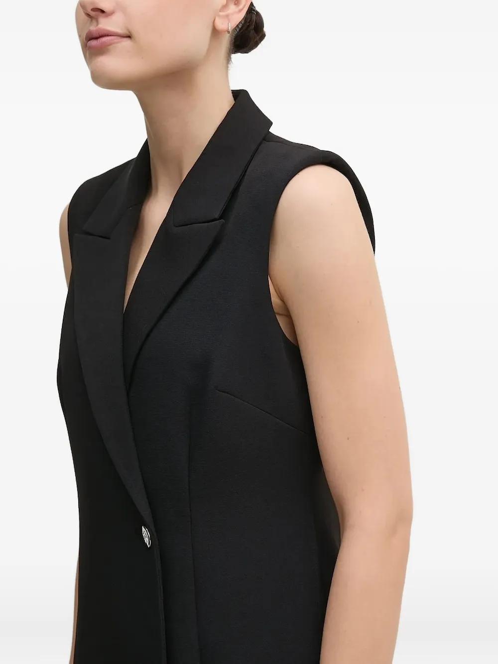 DKNY sleeveless mini dress Zwart