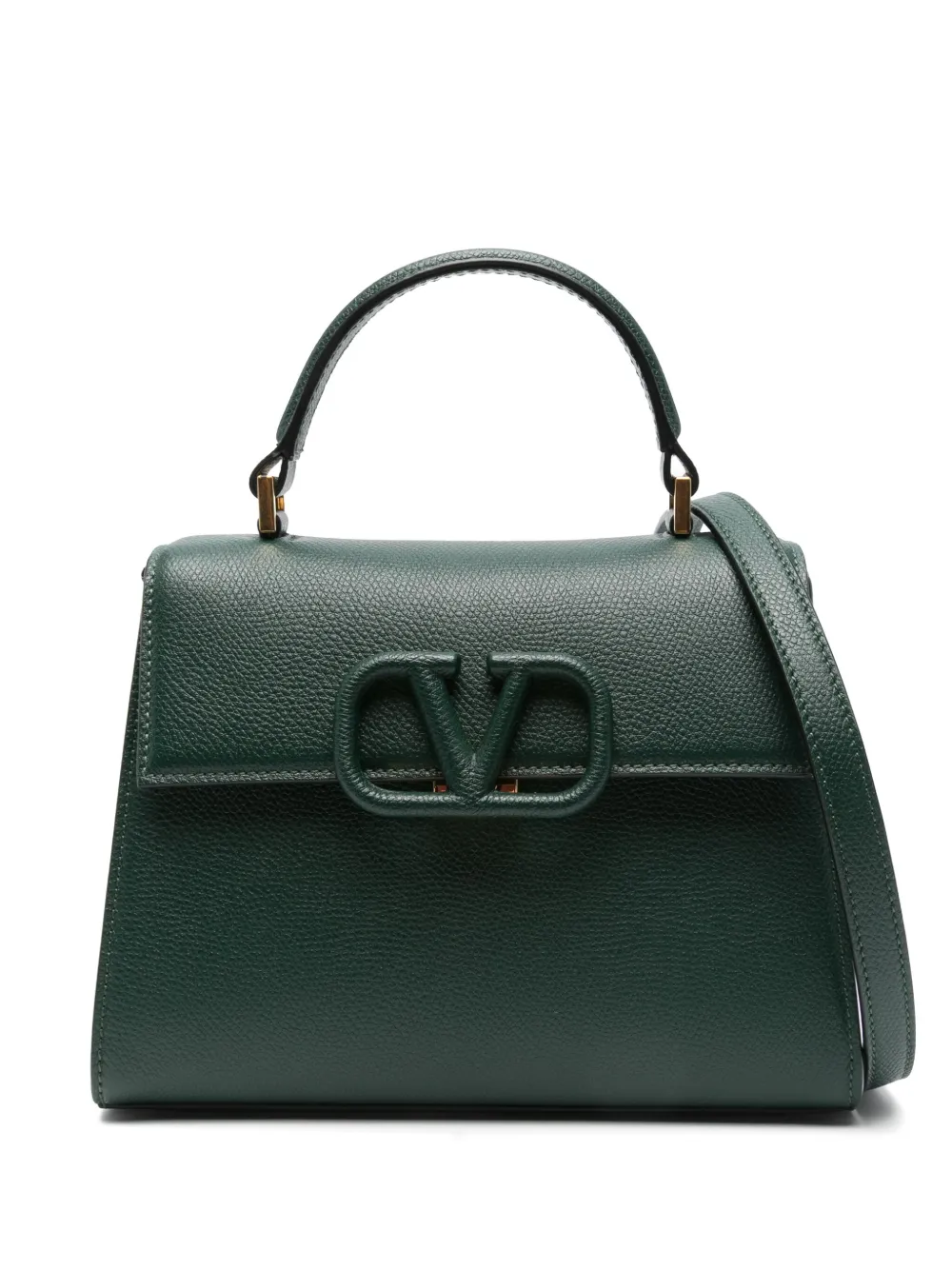 Valentino Garavani Borsa tote Vsling piccola - Verde