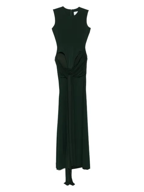 Alex Perry cut-out detailing crepe maxi dress
