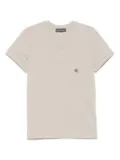 Lorena Antoniazzi star-appliqué T-shirt - Neutrals