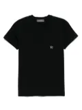 Lorena Antoniazzi star-appliqué T-shirt - Black
