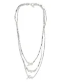 Jil Sander I'm On Fire necklace - Silver