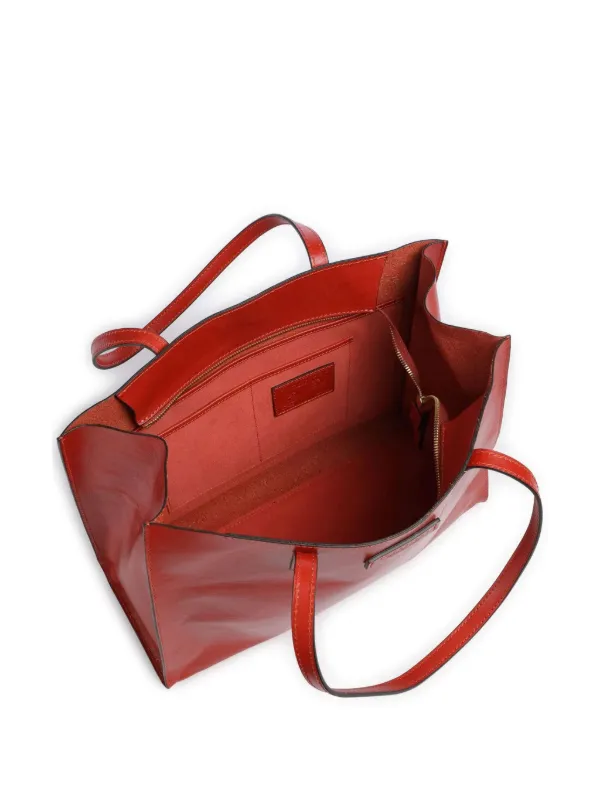 The Bridge レザーショルダーバッグ | レッド | FARFETCH JP