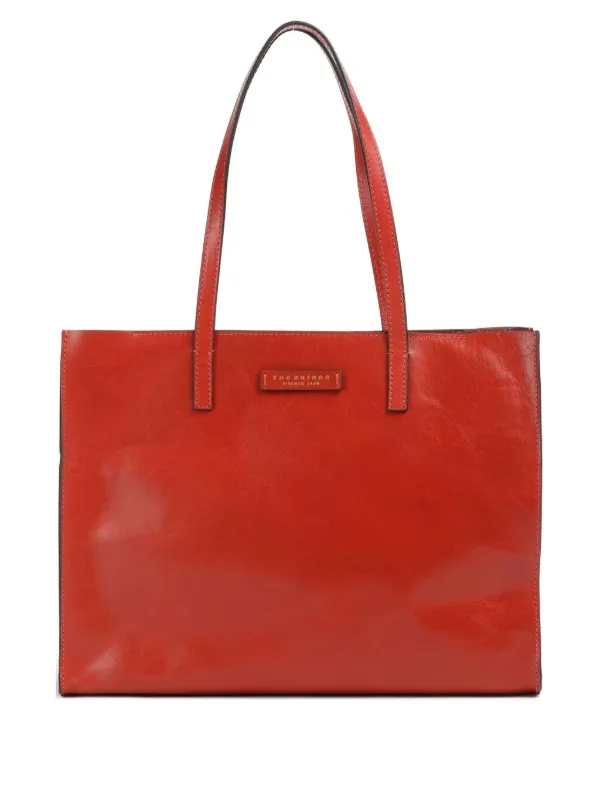 The Bridge レザーショルダーバッグ | レッド | FARFETCH JP
