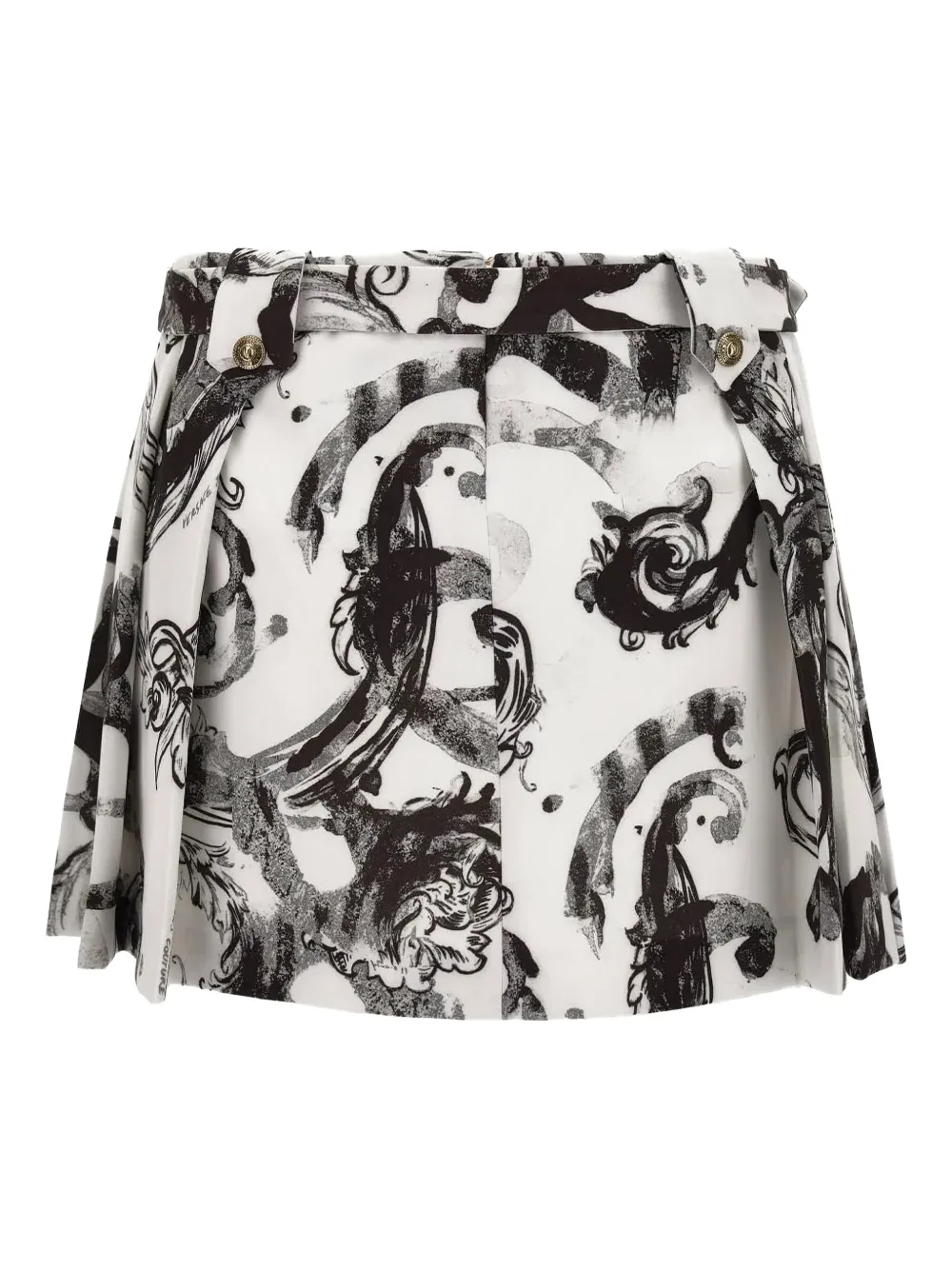 Versace Jeans Couture Mini-rok met print - Wit