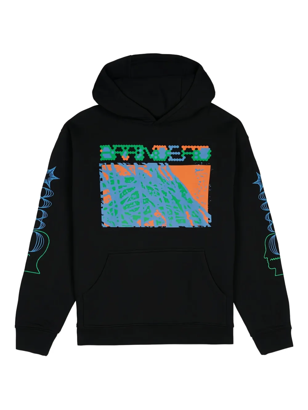 Brain Dead Videosphere hoodie | Black | Image 1