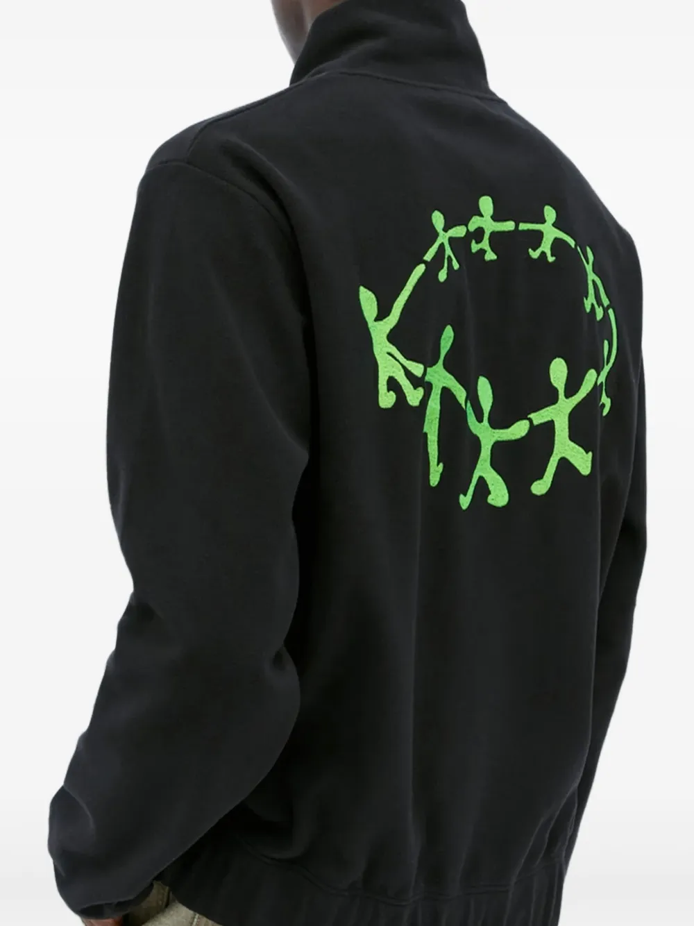 CARNE BOLLENTE Turn Around sweater Zwart