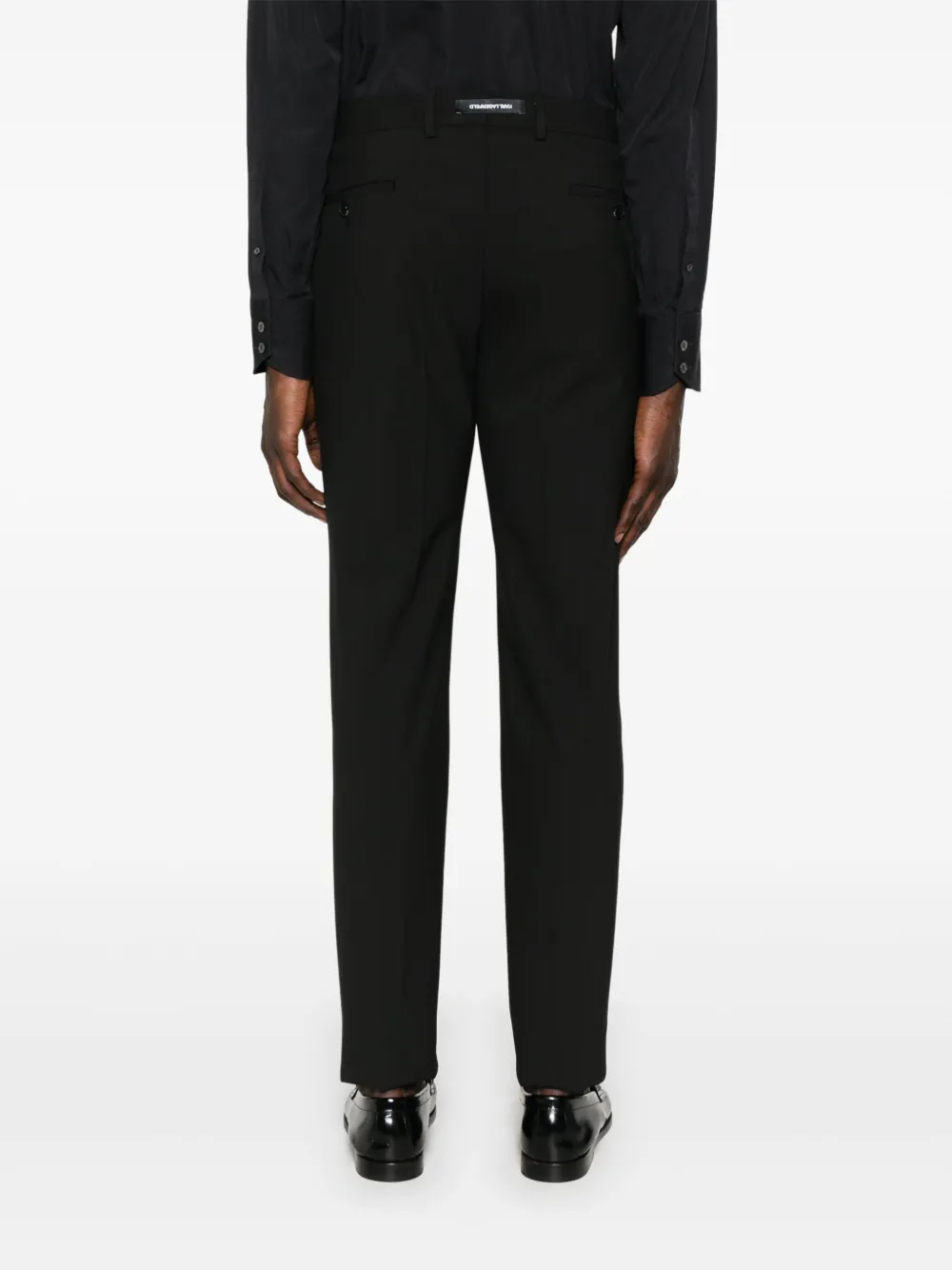 Karl Lagerfeld Broek met logopatch Zwart