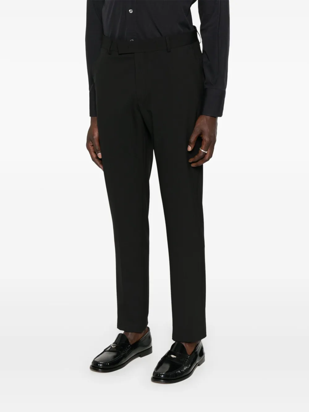 Karl Lagerfeld Broek met logopatch Zwart
