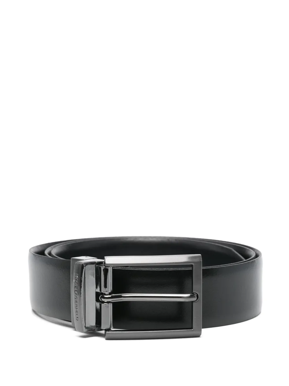 Karl Lagerfeld cinturón con hebilla | negro | Image 1