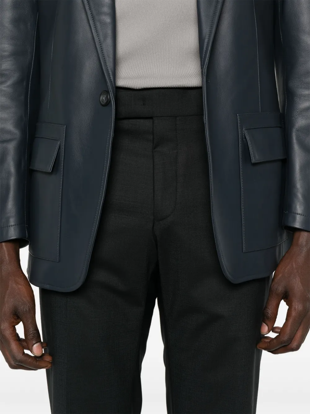 Karl Lagerfeld Broek met logopatch Zwart