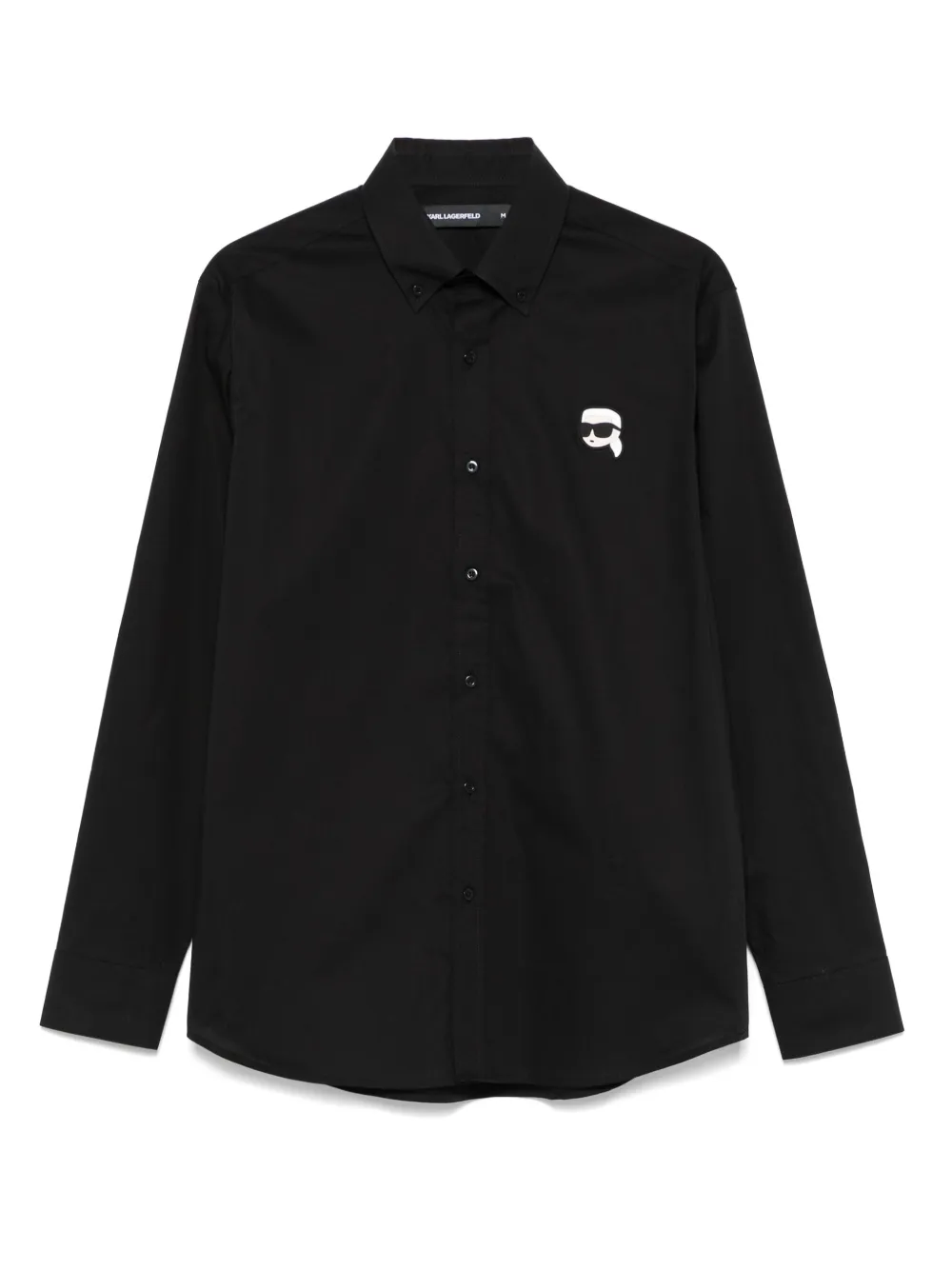 Karl Lagerfeld camisa Ikon | negro | Image 1
