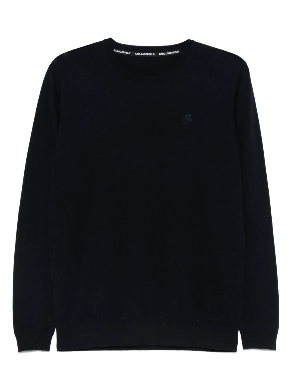Karl Lagerfeld merino wool sweater | Blue | Image 1