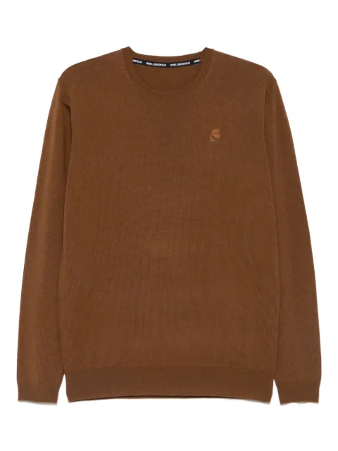 Karl Lagerfeld pull en laine mérinos