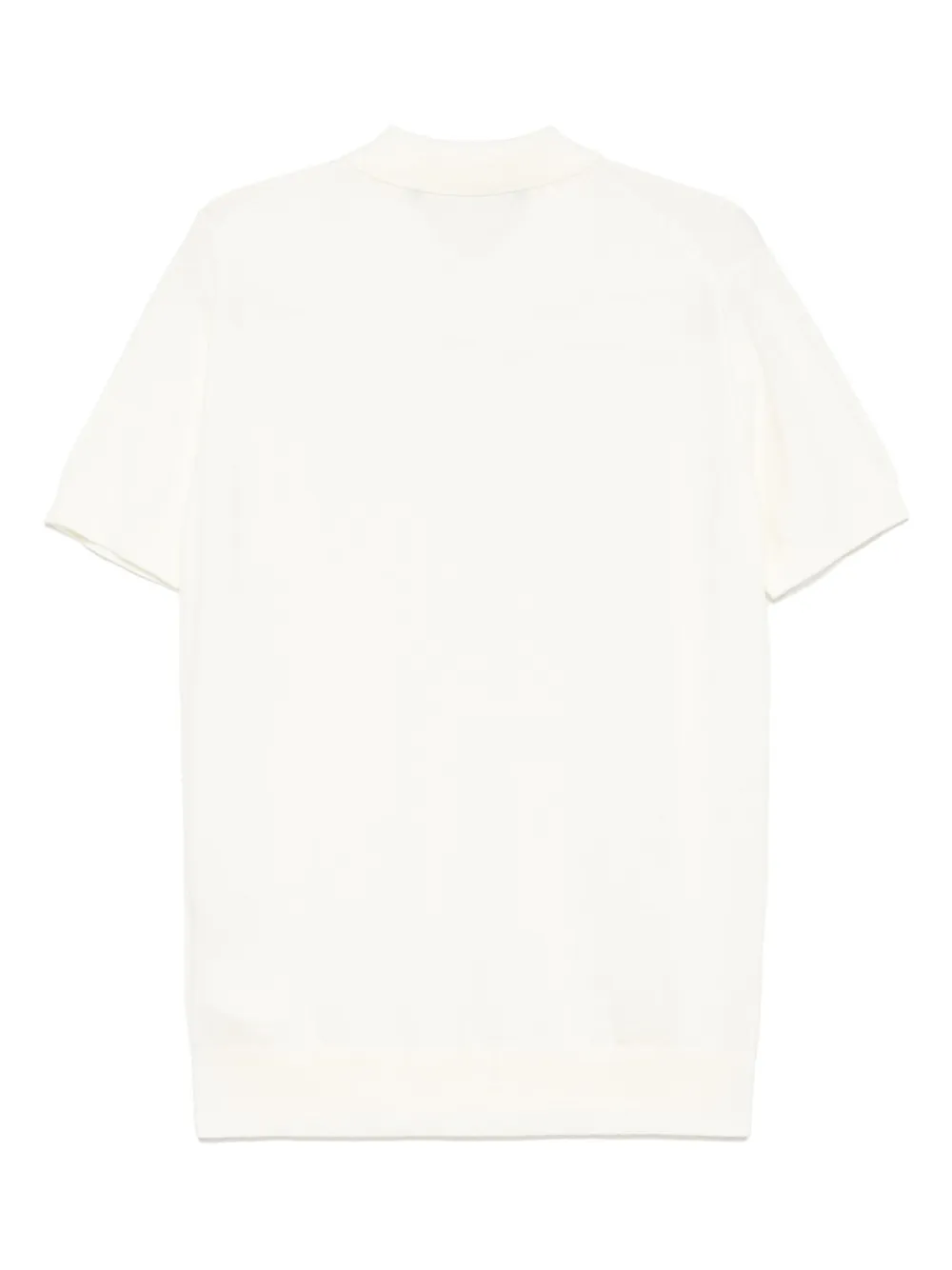 Karl Lagerfeld merino polo shirt - Beige