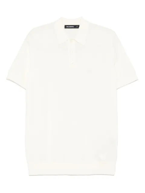 Karl Lagerfeld merino polo shirt 