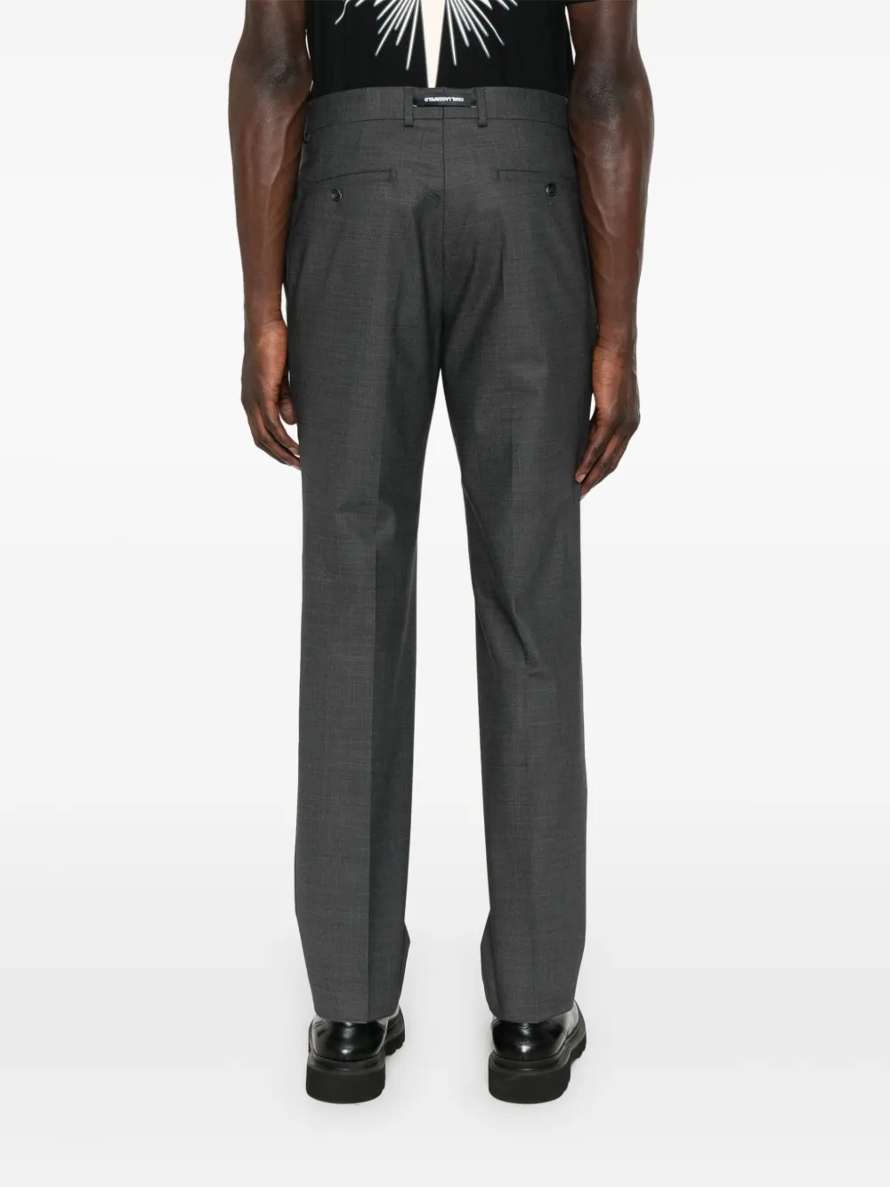 Karl Lagerfeld Broek met logopatch Grijs