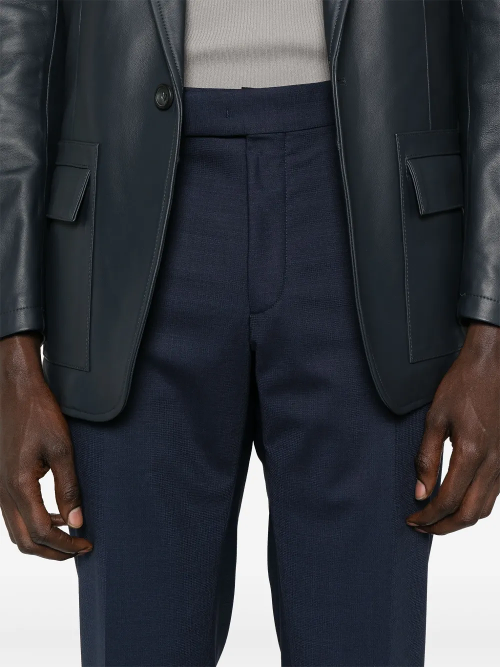 Karl Lagerfeld Plooibroek Blauw