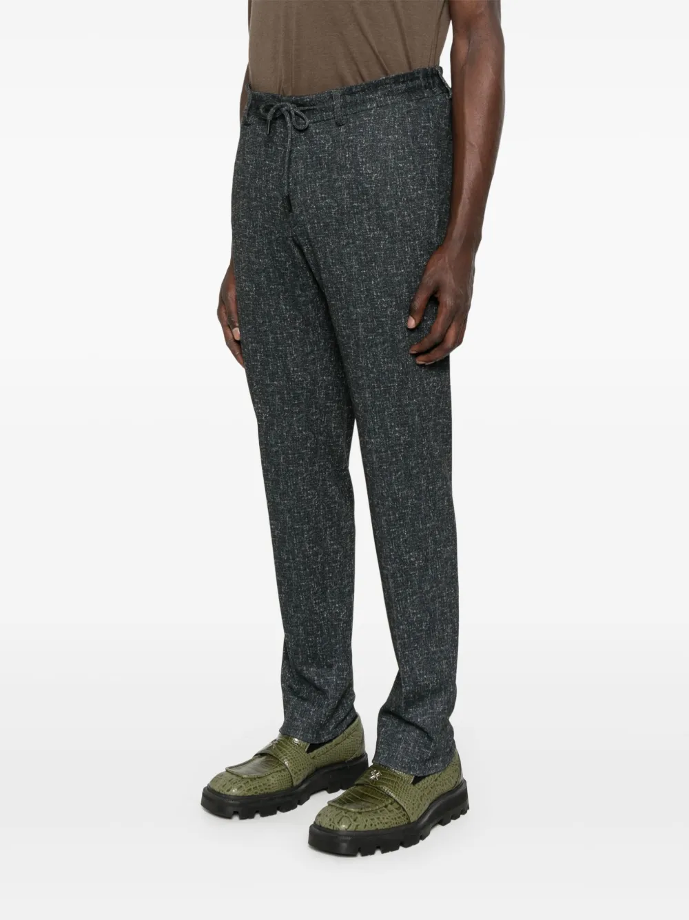 Karl Lagerfeld Broek met trekkoord Zwart