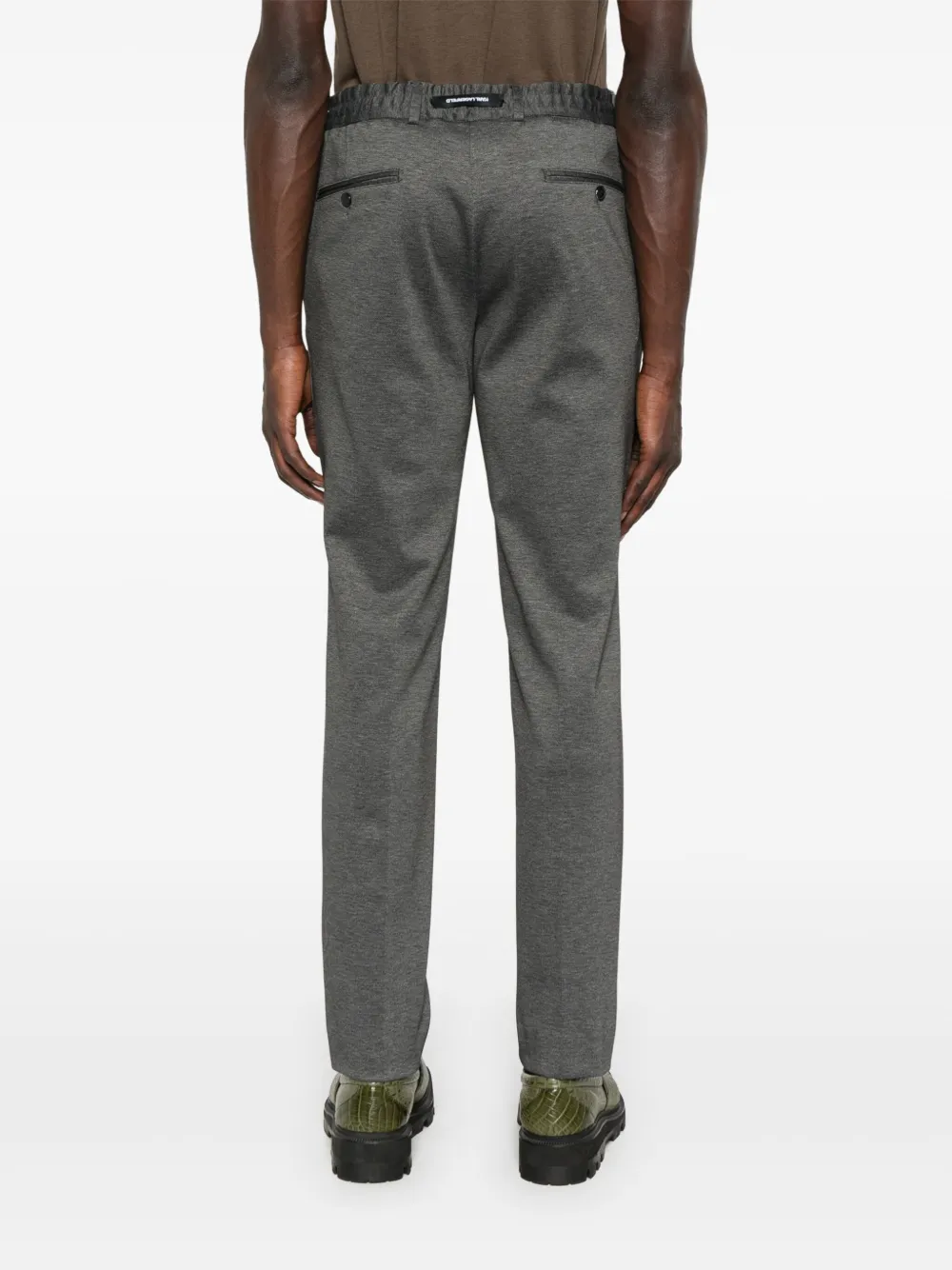 Karl Lagerfeld Broek met trekkoord Grijs