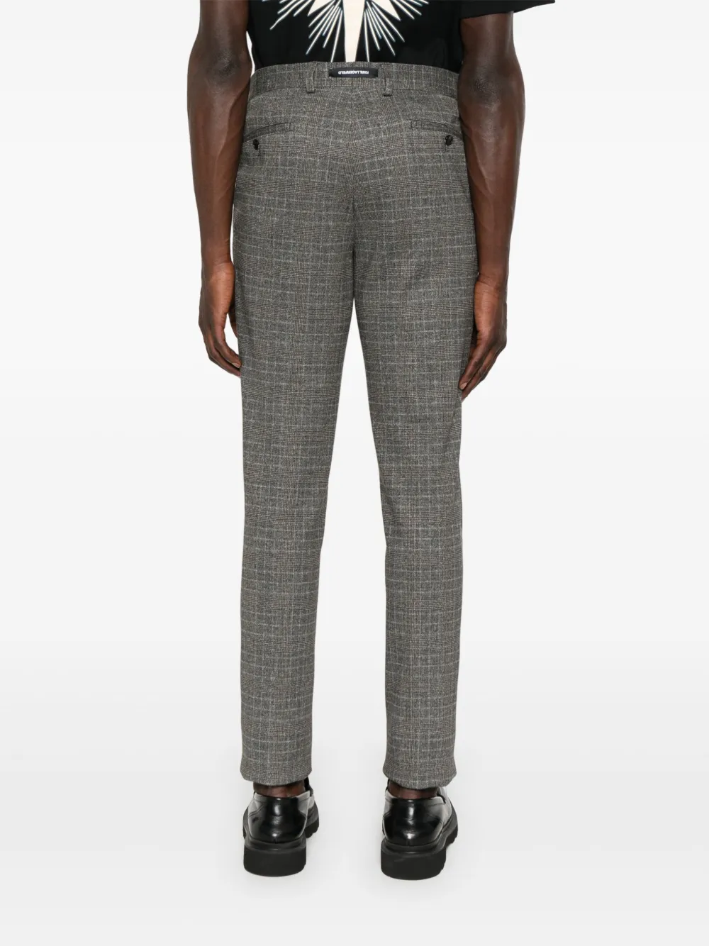 Karl Lagerfeld Geruite broek Grijs