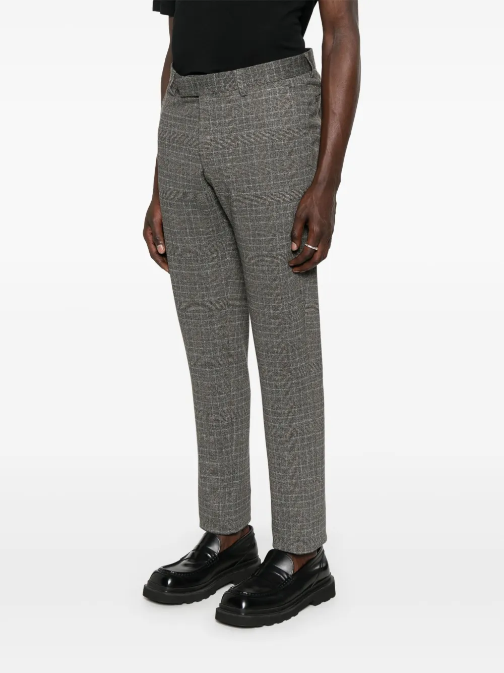 Karl Lagerfeld Geruite broek Grijs