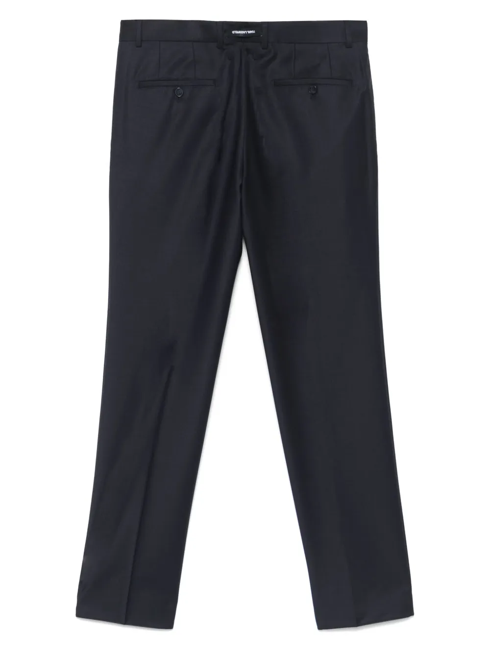 Karl Lagerfeld pleat-detail trousers - Blauw