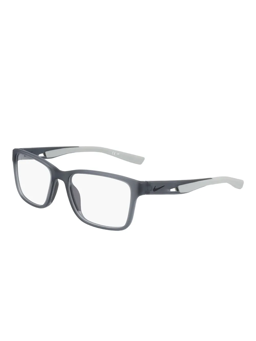 Nike Bril met rechthoekig montuur Grijs