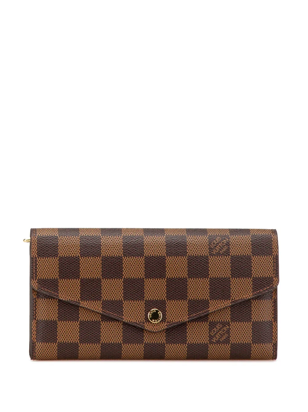 2014 Damier Ebene Sarah Wallet long wallets