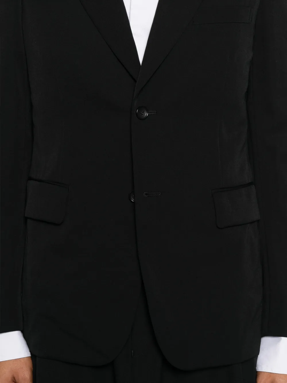Comme des Garçons Homme Plus Wollen blazer Zwart