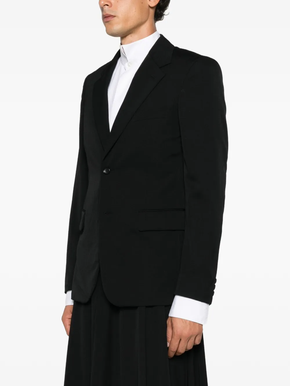 Comme des Garçons Homme Plus Wollen blazer Zwart