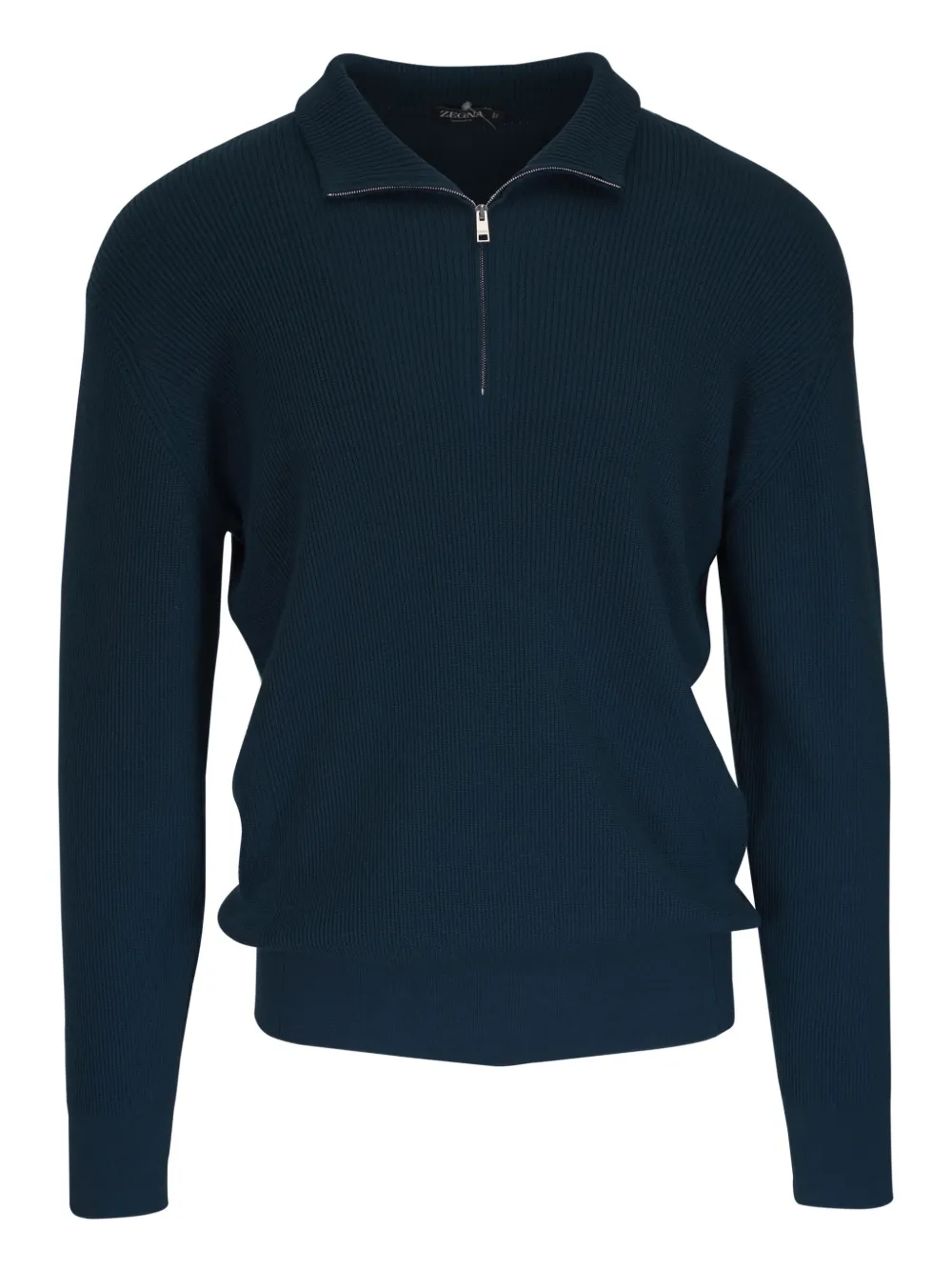Zegna suéter con medio cierre | azul | Image 1
