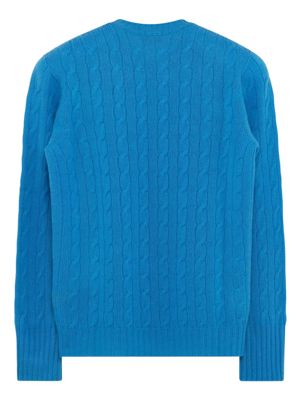 Drumohr cable-knit sweater Blauw
