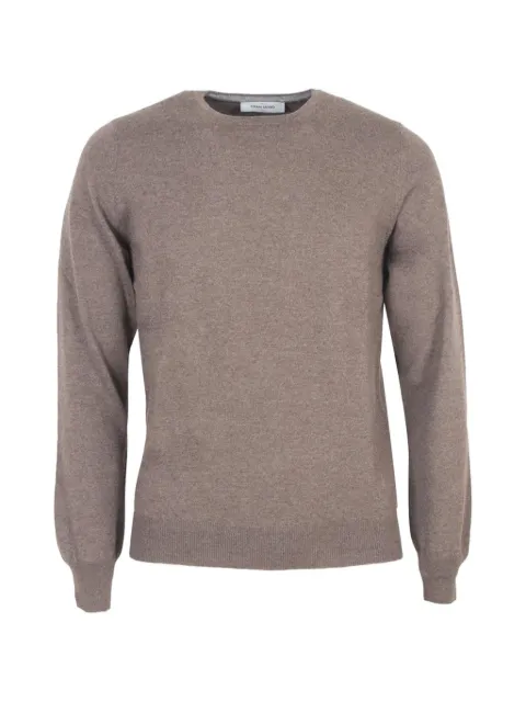 Gran Sasso Collar crew-neck sweater