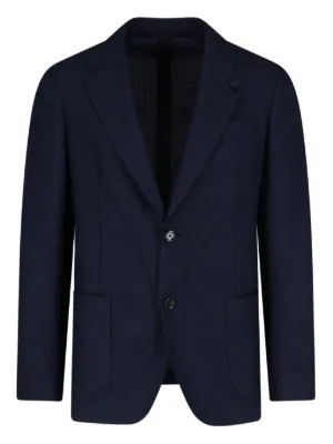 Brioni ニットジャケット | ブルー | FARFETCH JP