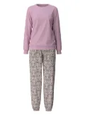 CALIDA printed pajama set - Purple