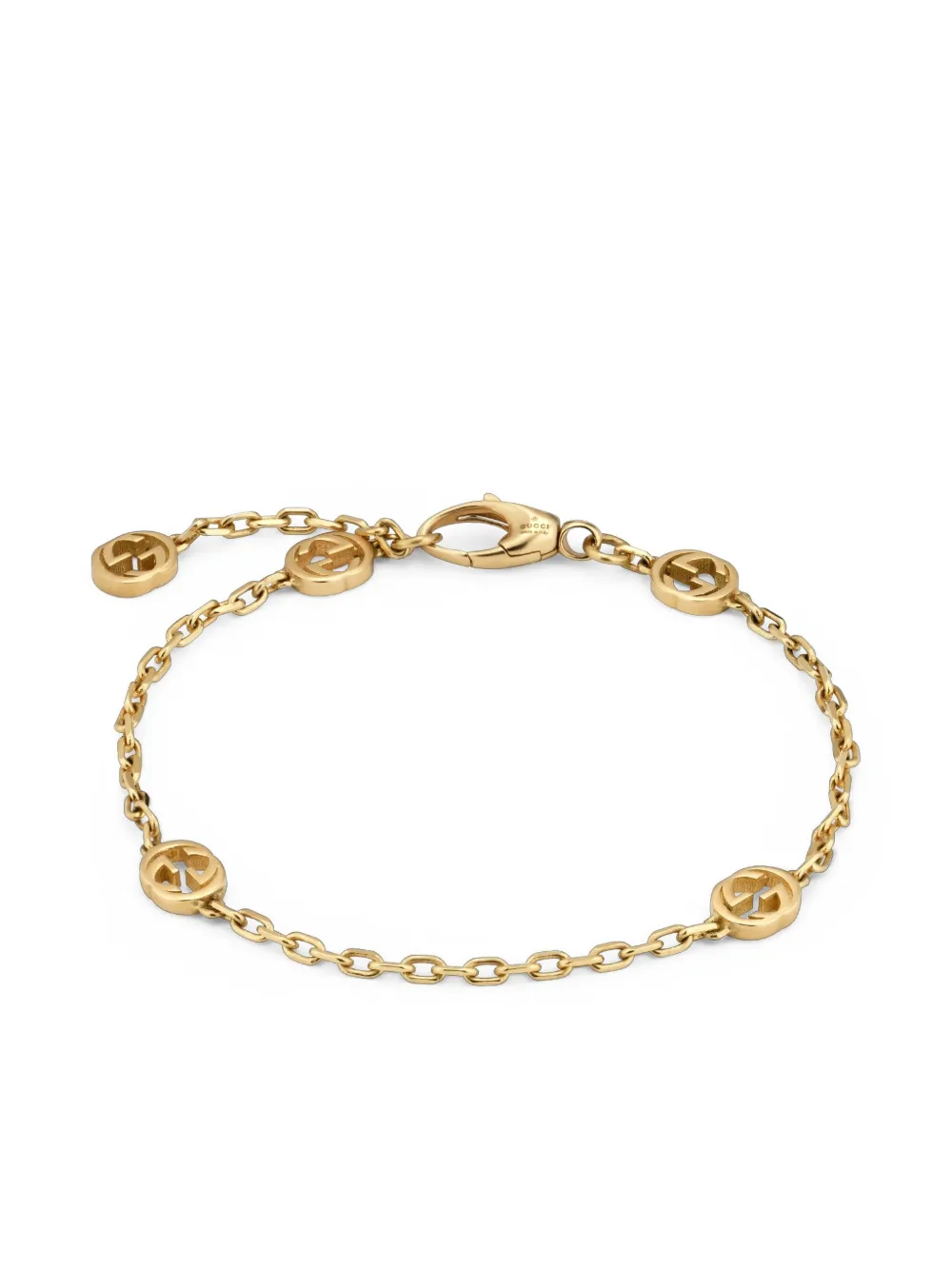 Gucci Interlocking Gourmette Armband - Gold