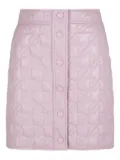 MSGM quilted mini skirt - Pink