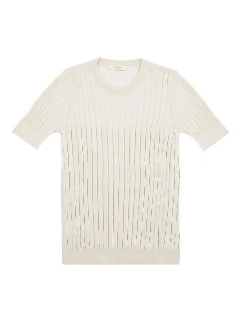 Zanone playera tejida de canalé