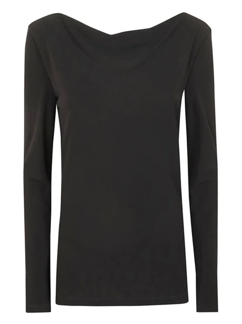 Alberta Ferretti T-shirt met lange mouwen Zwart