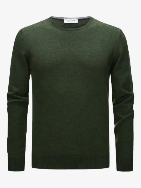 Gran Sasso wool crew-neck sweater