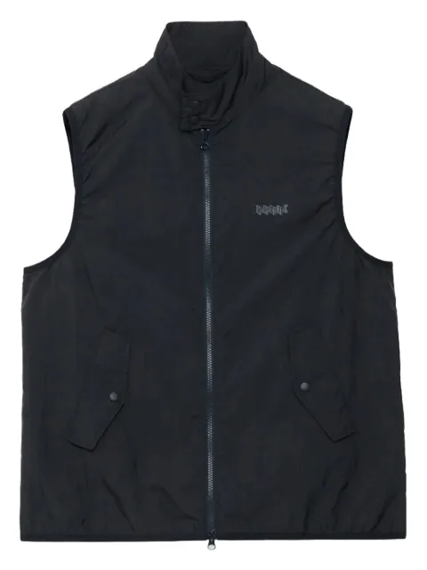 Baracuta logo-print gilet 