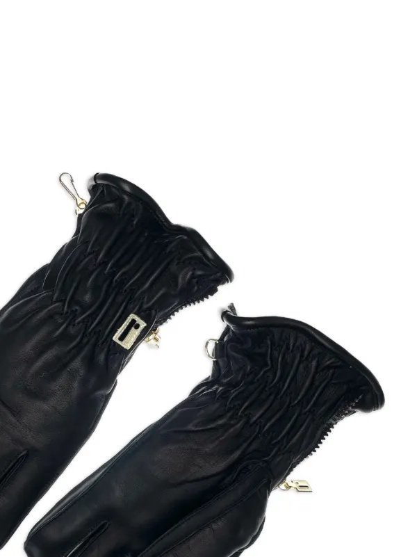 Restelli レザーグローブ | ブラック | FARFETCH JP