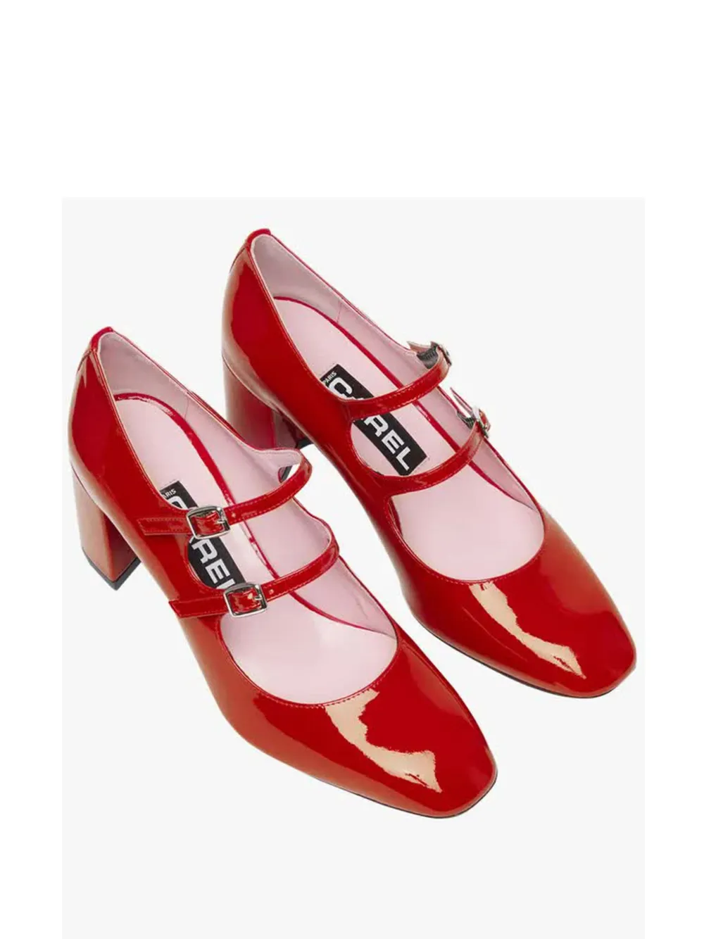 Carel Paris 60mm Alice pumps Red