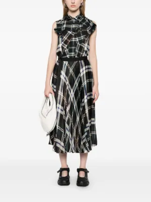 SACAI♦ウール混ツイードミニスカート sacai(サカイ) Tuewid(ツイード) ミニスカート(レディース