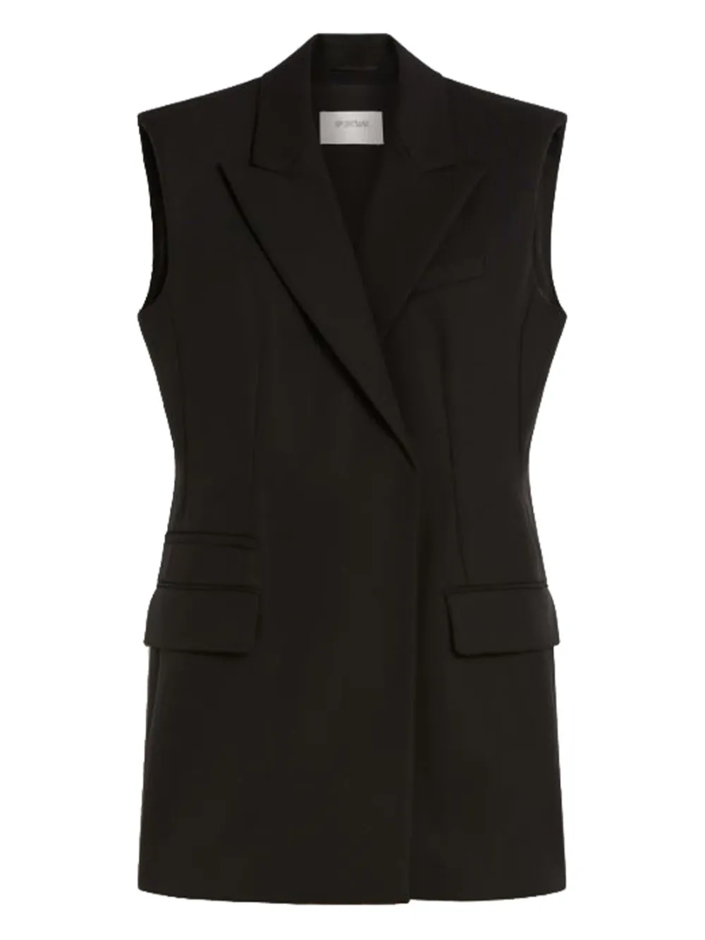 Sportmax Blazer van scheerwol Zwart