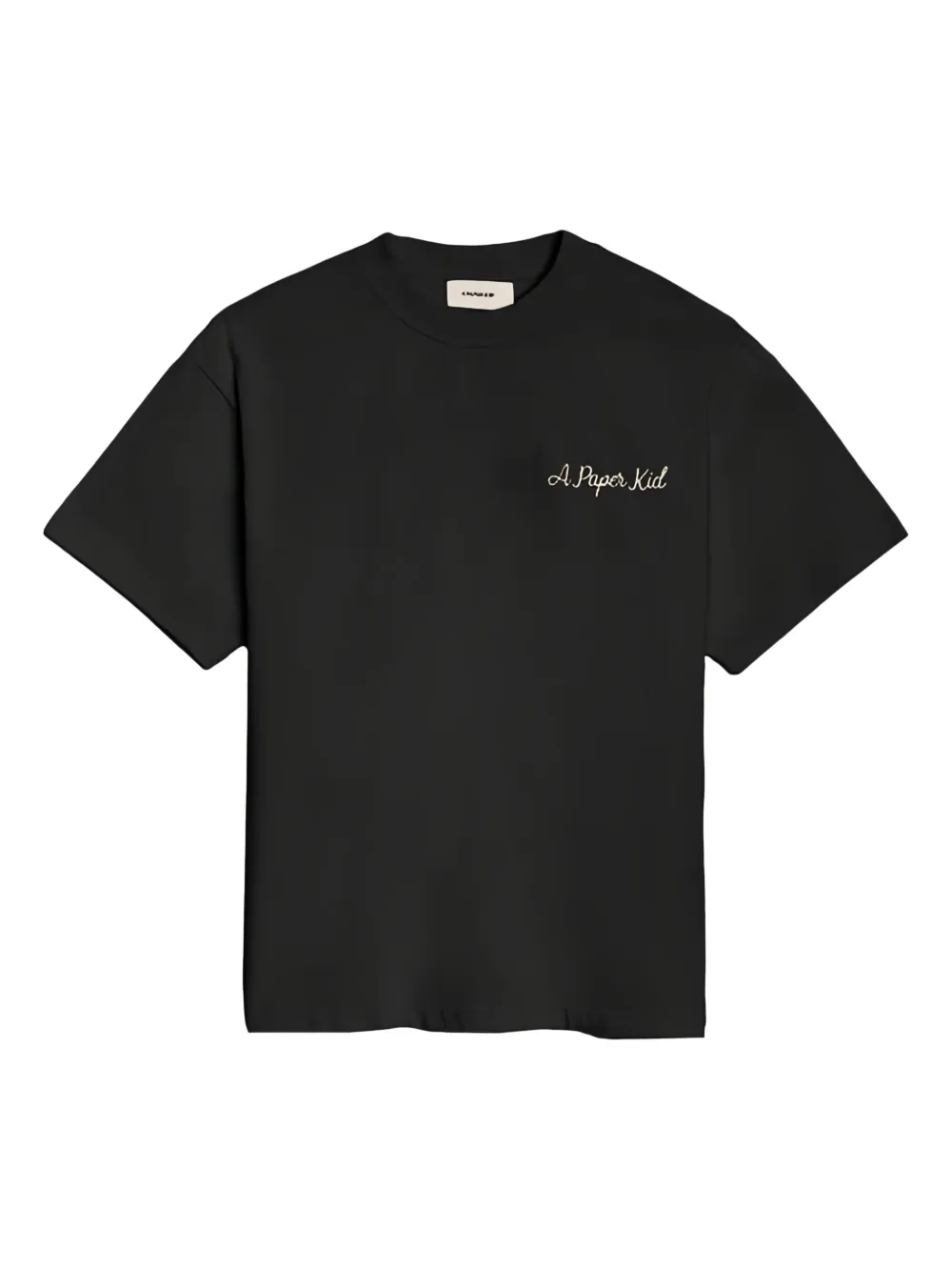 A Paper Kid playera con logo estampado | negro | Image 1