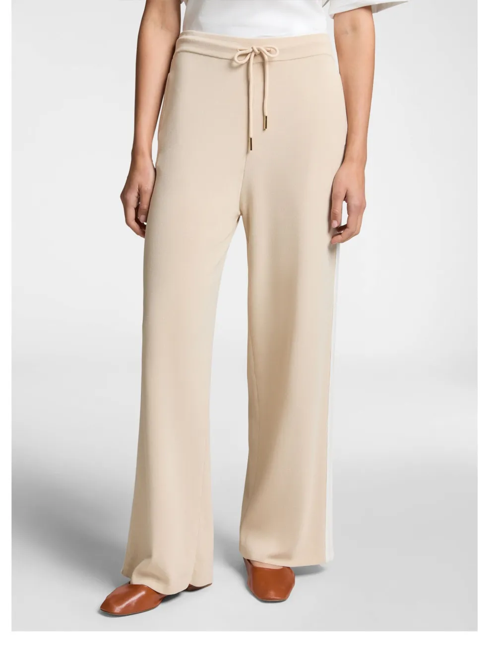Elena Miro' Pants In Neutrals