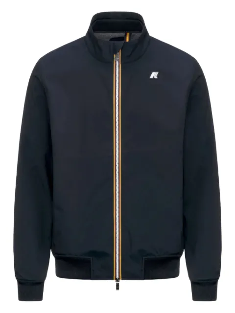 K-Way logo-patch jacket 
